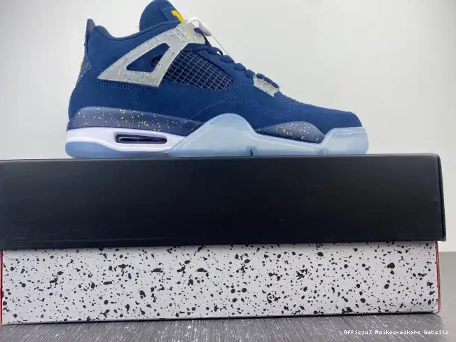 Official Maikesneakers 4 Jordan (PE) AJ4-1036660 Retro Michigan Air 0605
